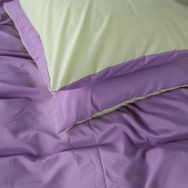 Фото - Комплект постільної білизни MirSon Viguera (12-0525 + 16-3310) Mikrosatin Premium 220х240 см (2200007250110)